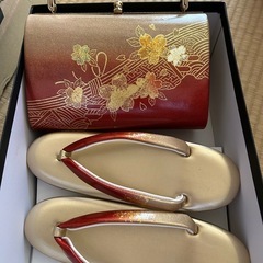 【成人式用】草履バッグセット【L】