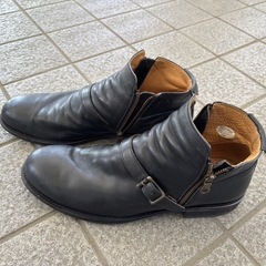 VARISISTA ヴァリジスタ ダブルジップドレープブーツの画像