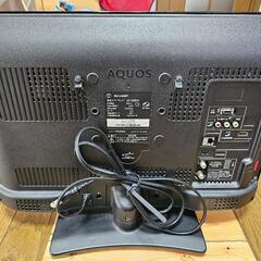 SHARP液晶カラーテレビの画像