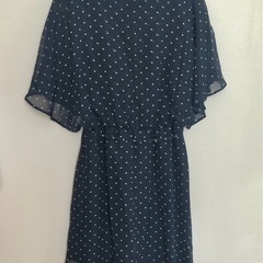 【美品】earth music&ecology ワンピース紺の画像