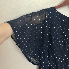 【美品】earth music&ecology ワンピース紺の画像