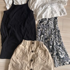 140女児　GU 5点セット