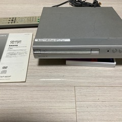 SONY CD/DVDプレイヤーの画像