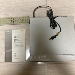 SONY CD/DVDプレイヤー