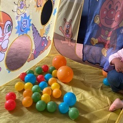 あんぱんマンボールテント　の画像