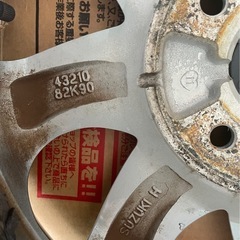 日産純正アルミホイール14インチ 4H PCD100 4.5J +50の画像