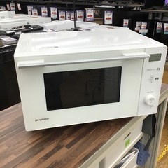 #E-11【ご来店頂ける方限定】SHARPのフラット電子レンジです