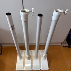 アイリスオーヤマ　家具転倒防止伸縮棒S+Lサイズ　突っ張り棒の画像