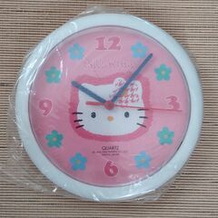 掛け時計　キティ