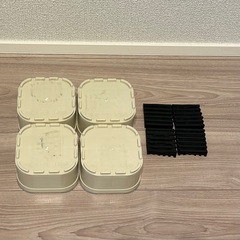 洗濯機かさあげ台と防振ゴム