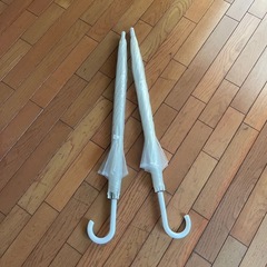 強風にも負けないビニール傘