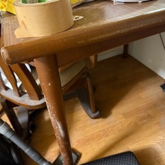ダイニングテーブル　レトロ