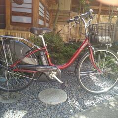 整備済み　電動自転車　ヤマハ　パスナチュラS