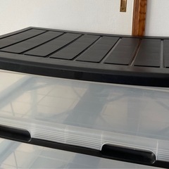 3段の収納ケースの画像