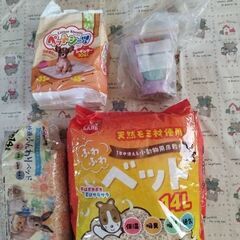 ハムスター用品　ふんわりベッド他