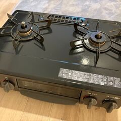 リンナイ KSR563BKR-LP ガステーブル 中古 使用感有...