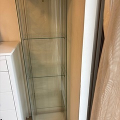 ガラスケース　IKEAの画像