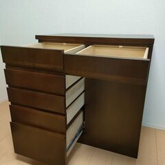 期間限定】SDK-R4172L 国産家具 シラカワ SHIRAKAWA キャビネット