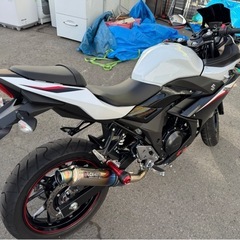 お値下げしました！美品　ライトカスタム　スズキ　SUZUKI GSX250R オイル交換済　の画像