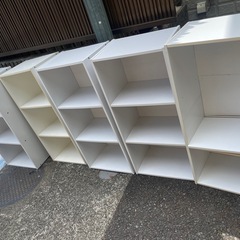 無料　カラーボックス　5点