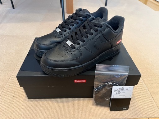 ほぼ新品❗️24.5cm Supreme × Nike Air Force 1 Low 