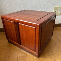 天然木　小物入れ　百貨店購入の画像