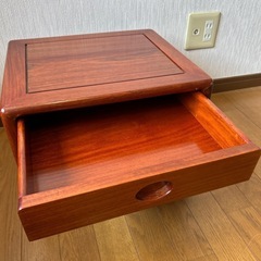 天然木　小物入れ　百貨店購入の画像