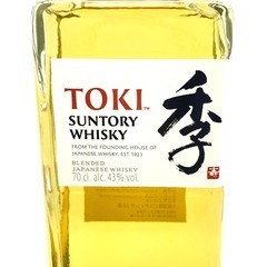 SUNTORY (サントリー) ウイスキー 季 トキ TOKI ブレンデッド ジャパニーズウイスキー BLENDED JAPANESE WHISKY 700ml 43% 未開栓 店頭引取りのみ エルパプラス 【セレブール福井エルパプラス店】の画像
