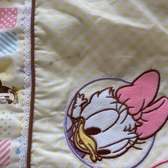 【取引中】ディズニー ベビー布団 7点セット + ニトリ 除湿シート 70×120cmの画像