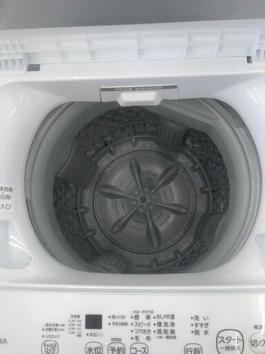 東芝 洗濯機 21年製 4.5kg TJ11678