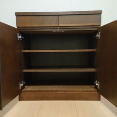 期間限定】SDK-R4072 国産家具 シラカワ SHIRAKAWA キャビネット