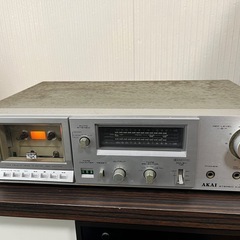 AKAI カセットデッキ　年代物