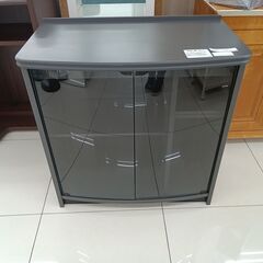 ★ジモティ割あり★  収納棚 ブラック H81.5×D42×W7...