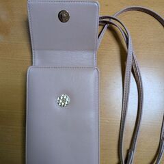 ミニショルダーバッグ　ピンクベージュの画像