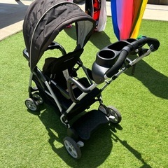 Greco　グレコ　2人乗り　ベビーカー　バギー　双子　年子　22kgまで乗れる　　の画像