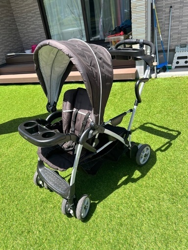 Greco　グレコ　2人乗り　ベビーカー　バギー　双子　年子　22kgまで乗れる