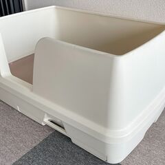 【猫デオトイレワイド*期間限定5/15まで*】W70×D47×H35