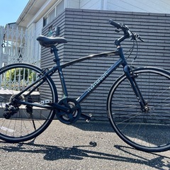 点検済み⭐️中古自転車⭐️小倉南区　クロスバイク　アルミニウムフレーム
