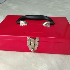 [新品未使用]　スチール製工具箱