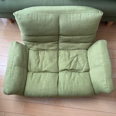 【1人用】グリーンソファー