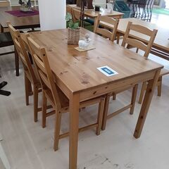 ★ジモティ割あり★ IKEA ダイニングセット4人用 ブラウン×...