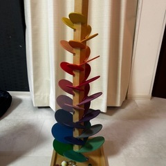 カラコロツリー　赤ちゃんの木製おもちゃ