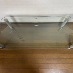 強化ガラス　テレビ台　