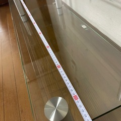 強化ガラス　テレビ台　の画像