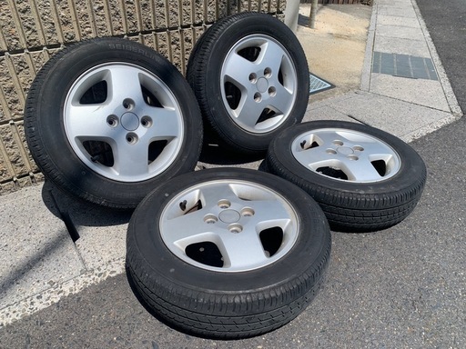スズキ純正アルミ　155/65R13 軽自動車