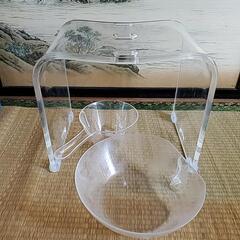 お風呂場セット　クリアタイプ　使用済み