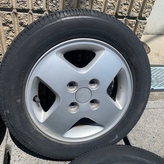 スズキ純正アルミ　155/65R13 軽自動車の画像