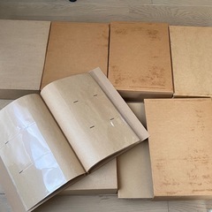 無印良品　アルバム+クリアファイルセットの画像