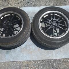 アルミタイヤホイール　185/65r15 ブリジストンバイザー