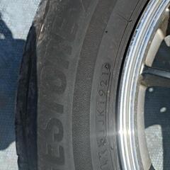 アルミタイヤホイール　185/65r15 ブリジストンパイザー4本の画像
